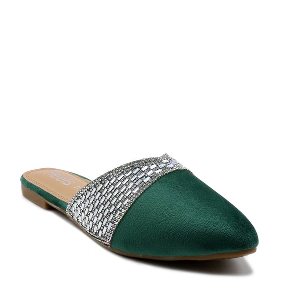 Green Fancy Mule L00120012