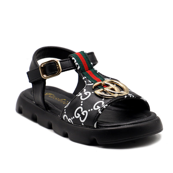Black Casual Sandal G20021