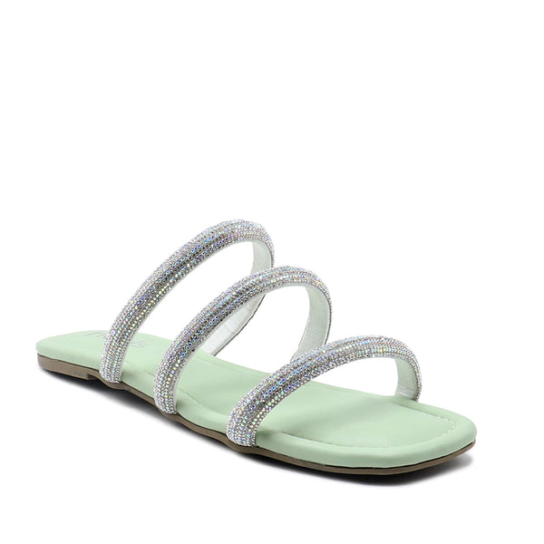 Mint Green Fancy Slipper L00420012