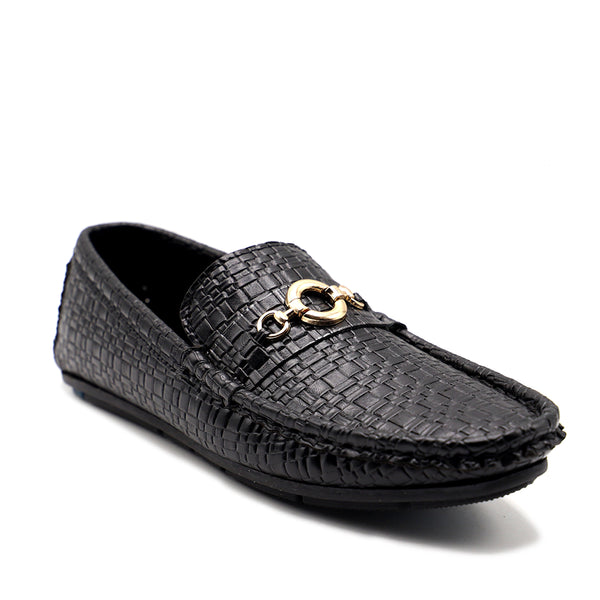 Black Casual Moccassion B70054