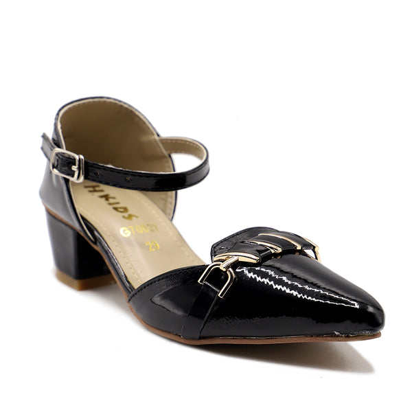 Black Casual Court Shoes G70037
