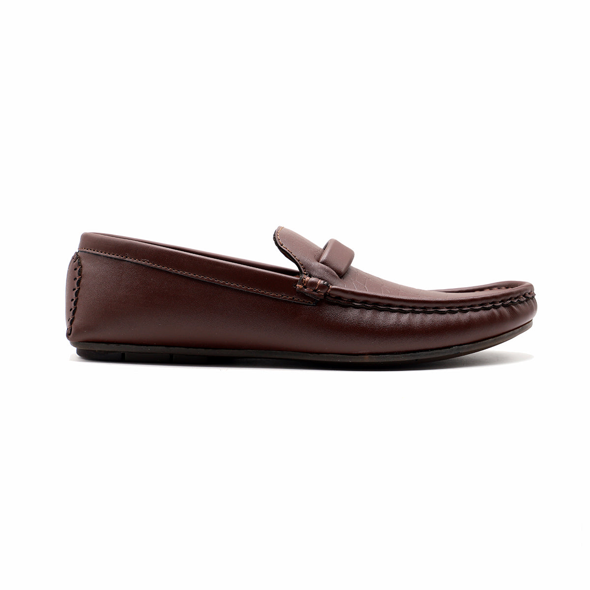 Brown Loafer Slip On 165073