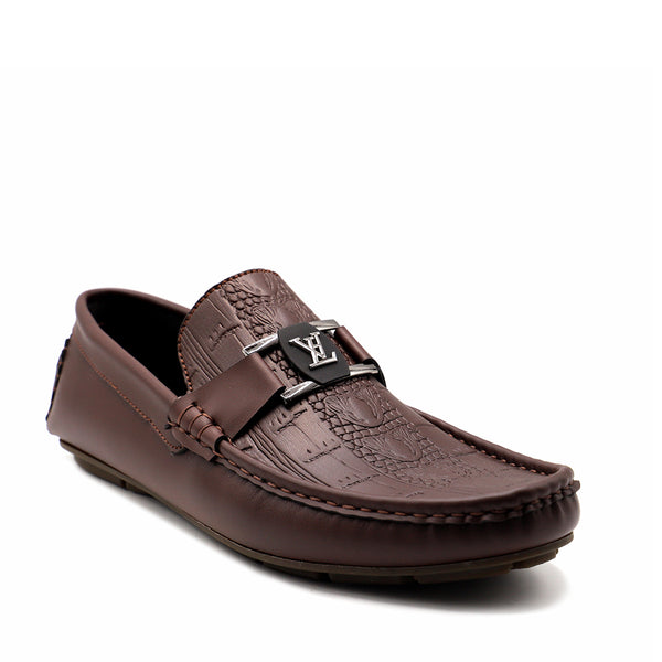 Brown Loafer Slip On 165096