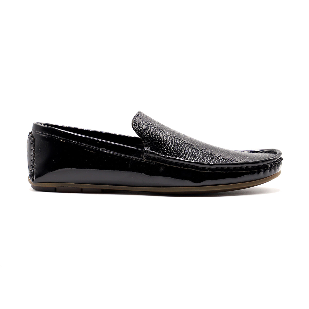 Black Loafer Slip On 165103