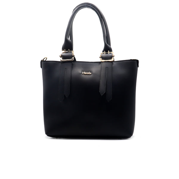 Black Casual Hand Bag P00P01160