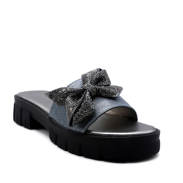 Grey Fancy Slipper L00760070