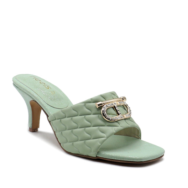 Mint Green Formal Slipper L00400012