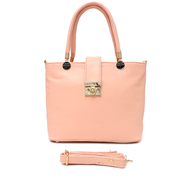 Pink Casual Hand Bag P00P01328