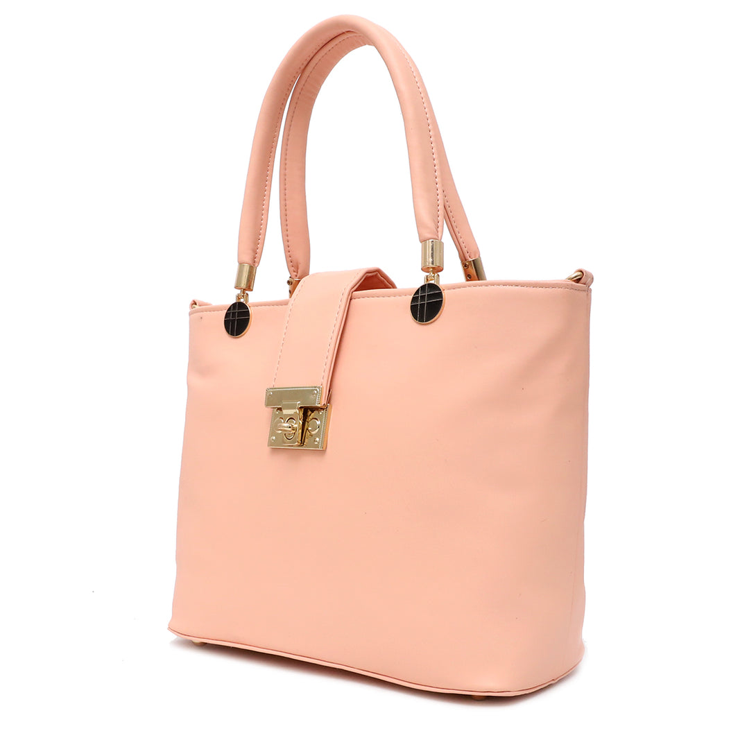 Pink Casual Hand Bag P00P01328
