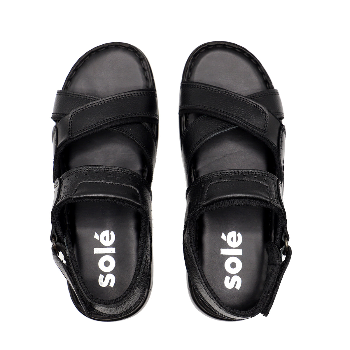 Black Casual Sandal 115120