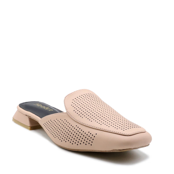 Beige Casual Mule L00120006