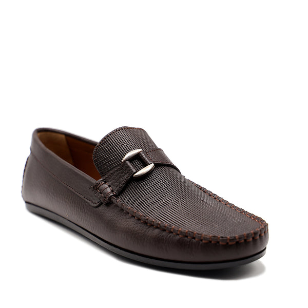 Brown Loafer Slip On 165110
