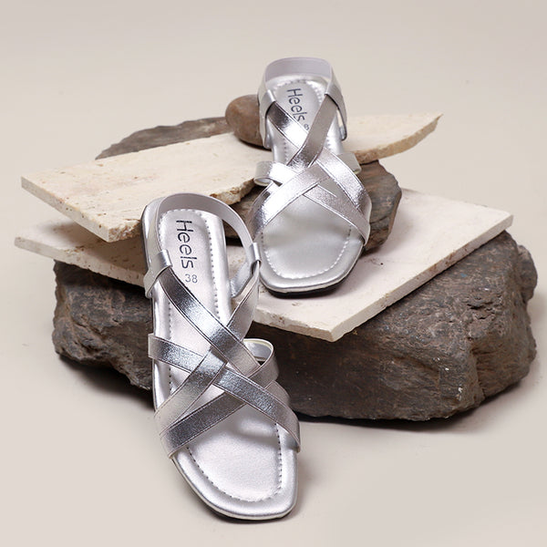Silver Casual Sandal L00000040