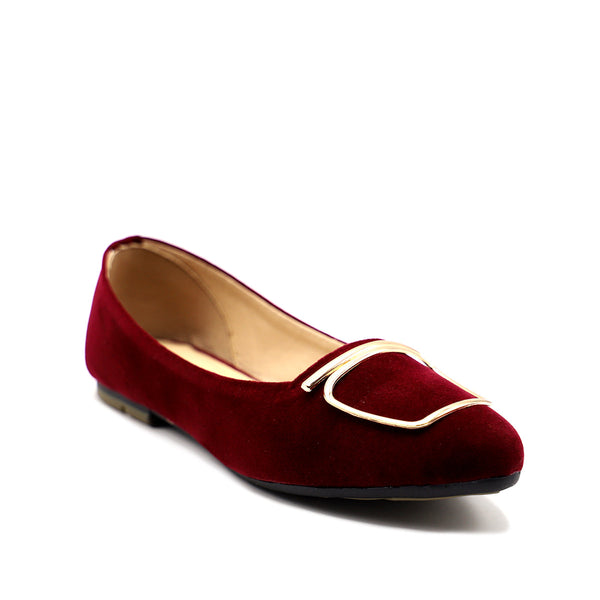 Maroon Casual Pumps G70055