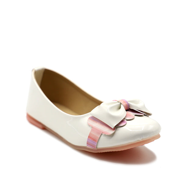 White Casual Pumps G70097