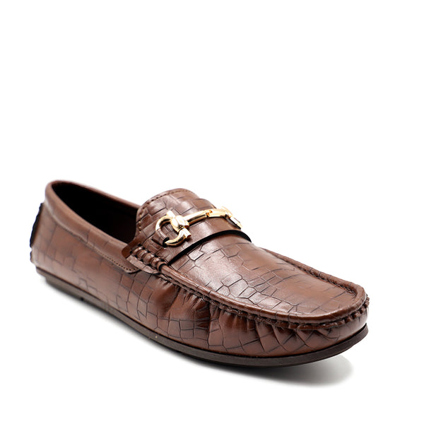 Brown Casual Slip On  165114