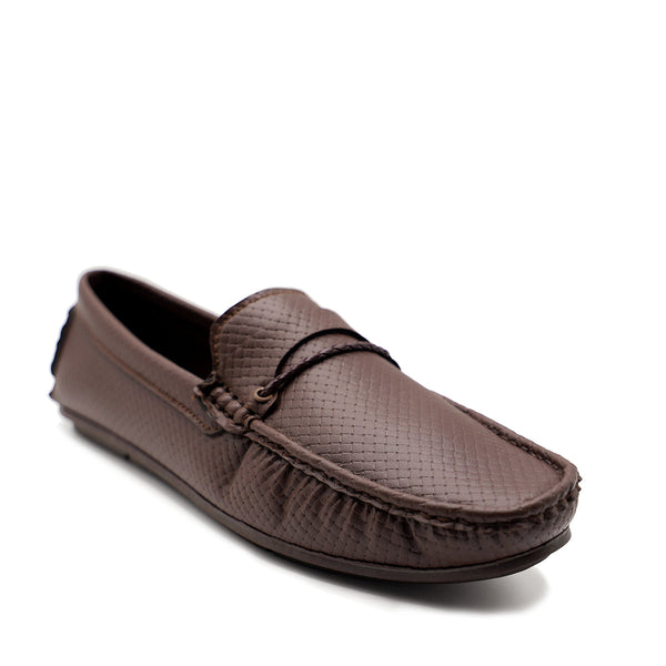 Brown Casual Slip On  165120