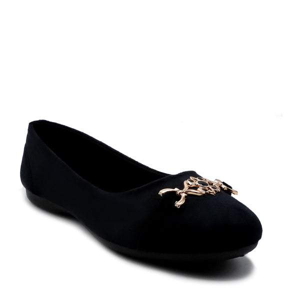 Black Casual Pumps LPR900011