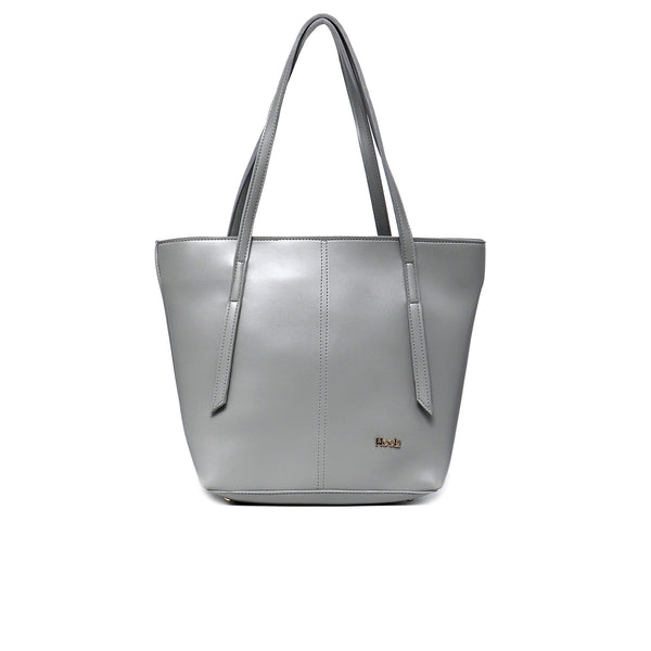 Grey Casual Hand Bag P00P01170