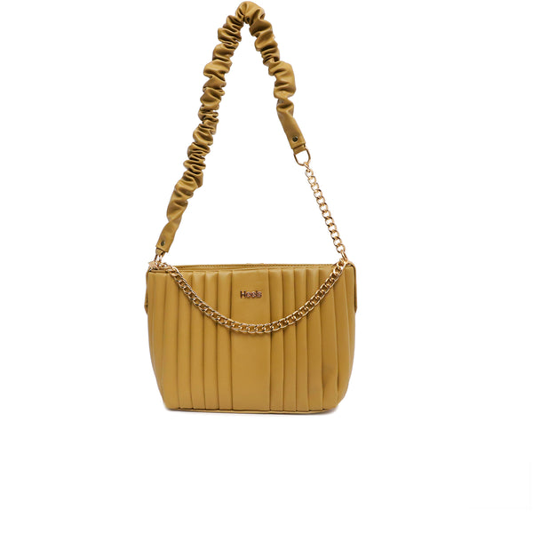 Lemon Green Casual Hand Bag P00P01436
