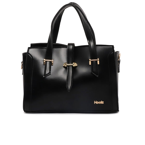 Black Casual Hand Bag P00P01442