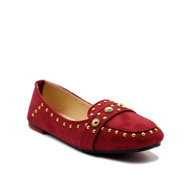 Maroon Casual Moccassion G70058