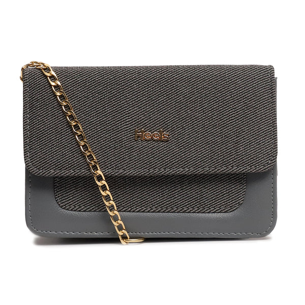 Grey Casual Boxy Clutch C00C08123