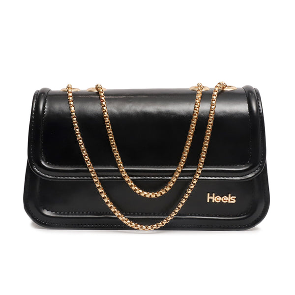 Black Casual Boxy Clutch C00C08112