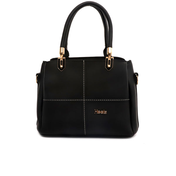 Black Casual Hand Bag P00P01434