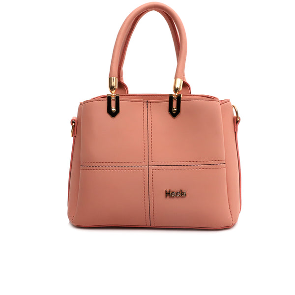 Pink Casual Hand Bag P00P01434