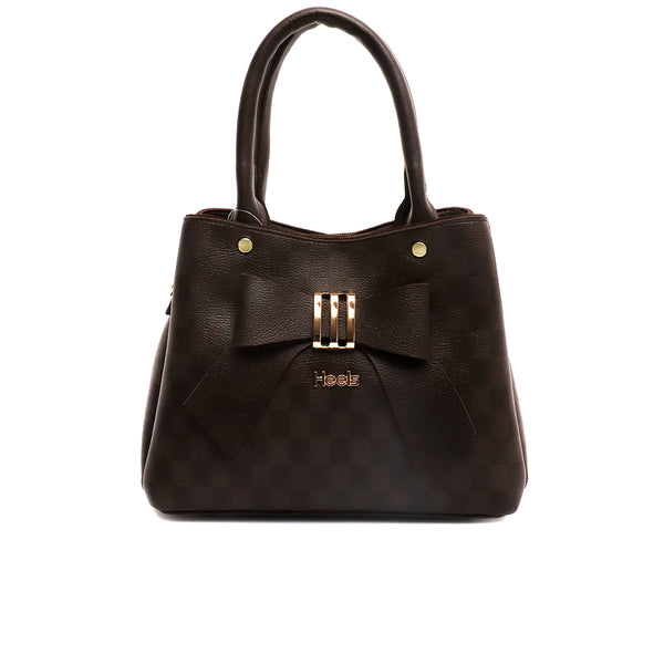 Brown Casual Hand Bag P00P01427