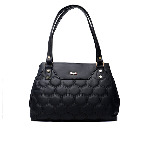Black Casual Hand Bag P00P01174
