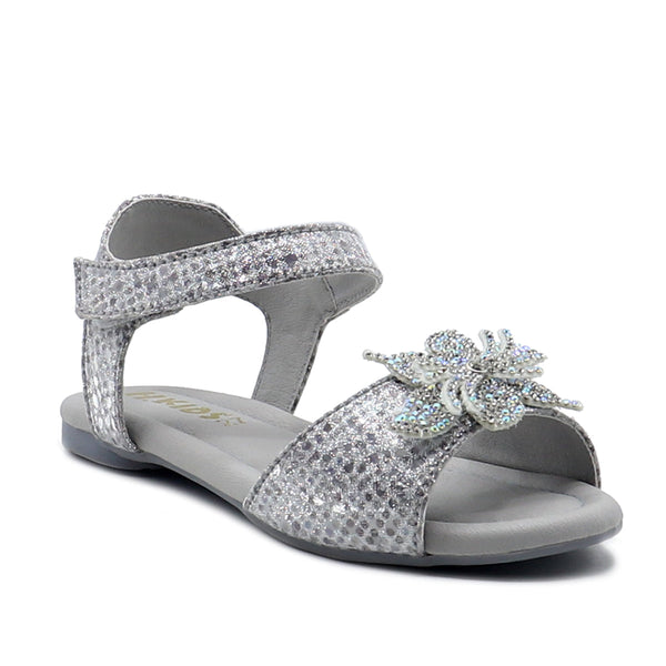 Silver Fancy Sandal K00G10021