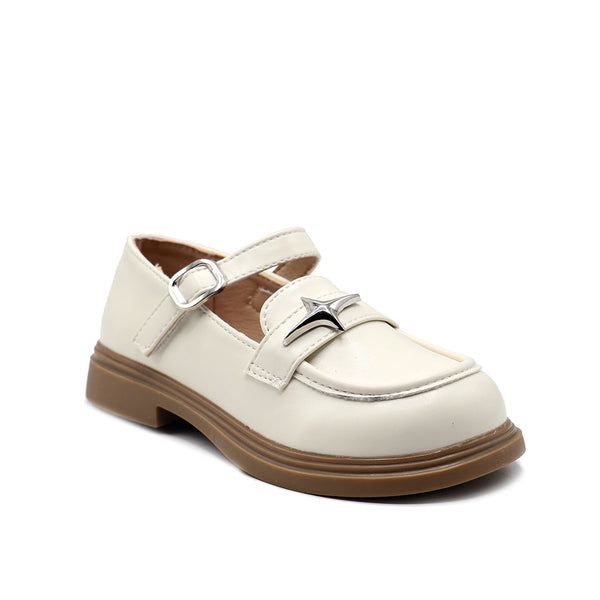 White Casual Pumps G60009