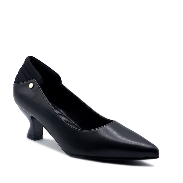 Black Formal Court Shoes L00850016