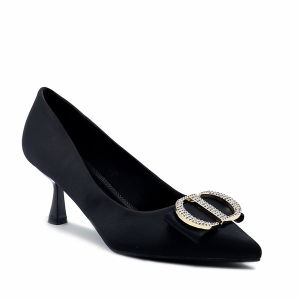 Black Formal Court Shoes L00850012