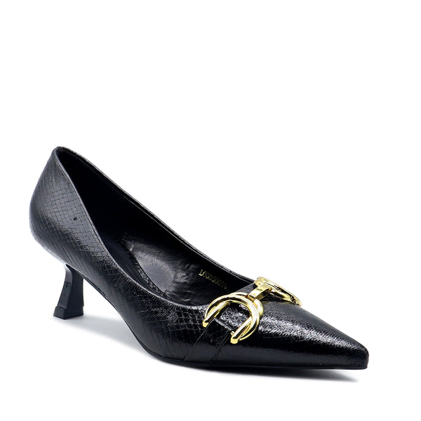 Black Formal Court Shoes L00850010