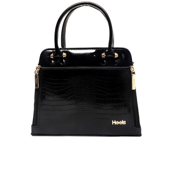Black Casual Hand Bag P00P01449