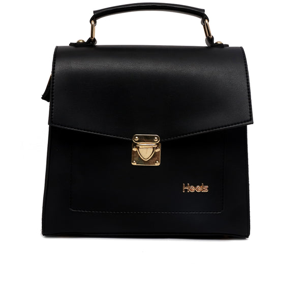Black Casual Hand Bag P00P01460