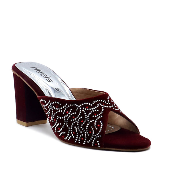 Maroon Fancy Slipper L00450006