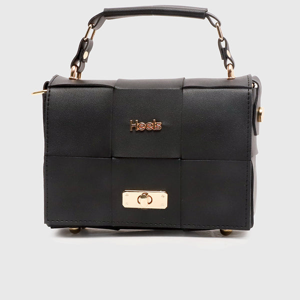 Black Casual Hand Bag P00P01432
