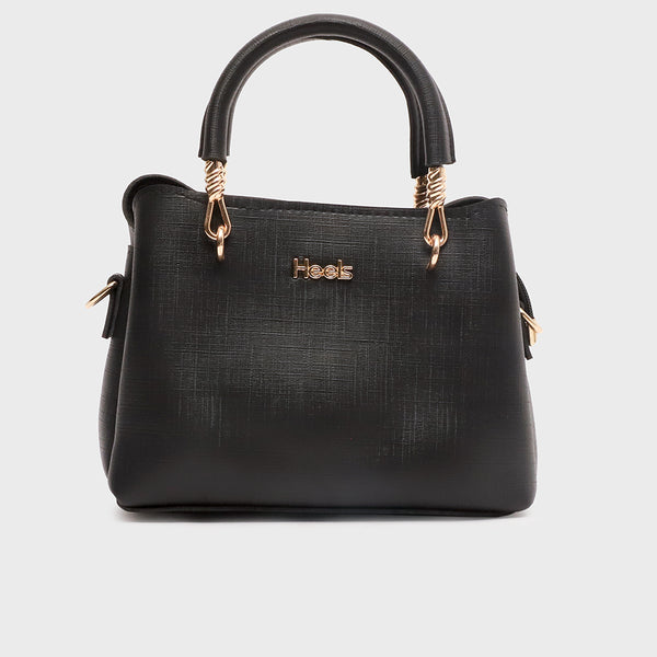 Black Casual Hand Bag P00P01447