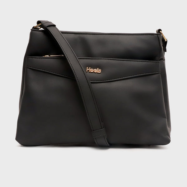 Black Casual Hand Bag P00P01458