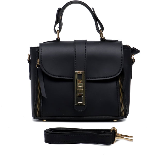 Black Casual Hand Bag P00P01182