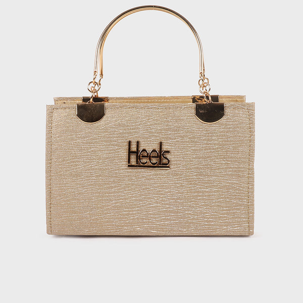 Golden Fancy Hand Bag P00P20012