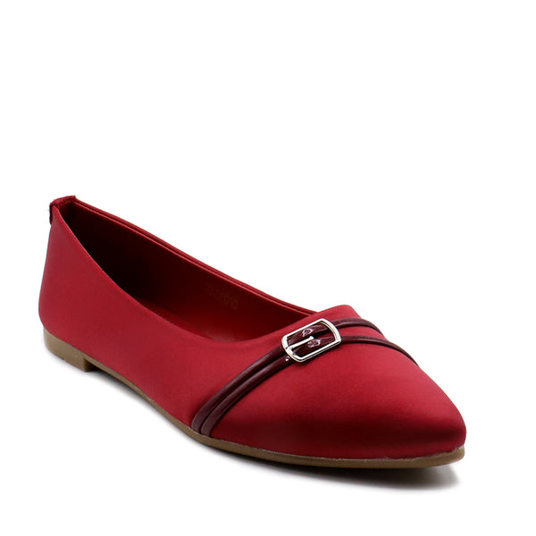 Maroon Casual Pumps L00900010