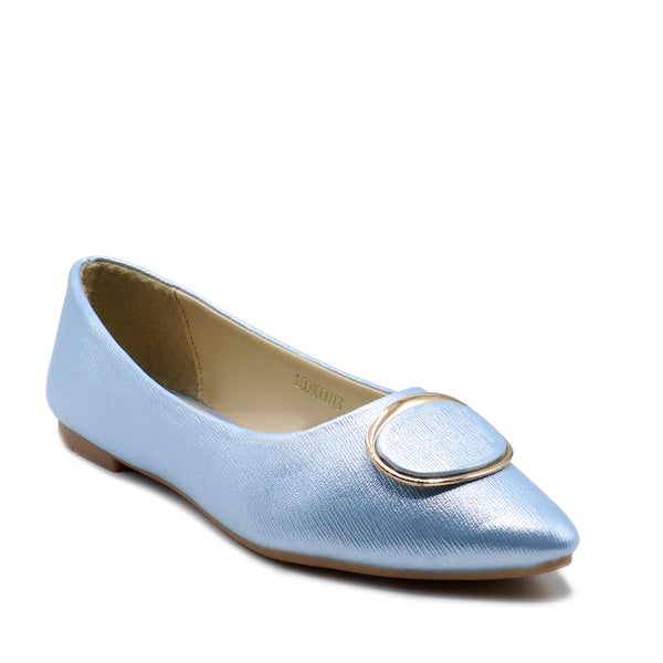 Sky Blue Formal Pumps L00900013