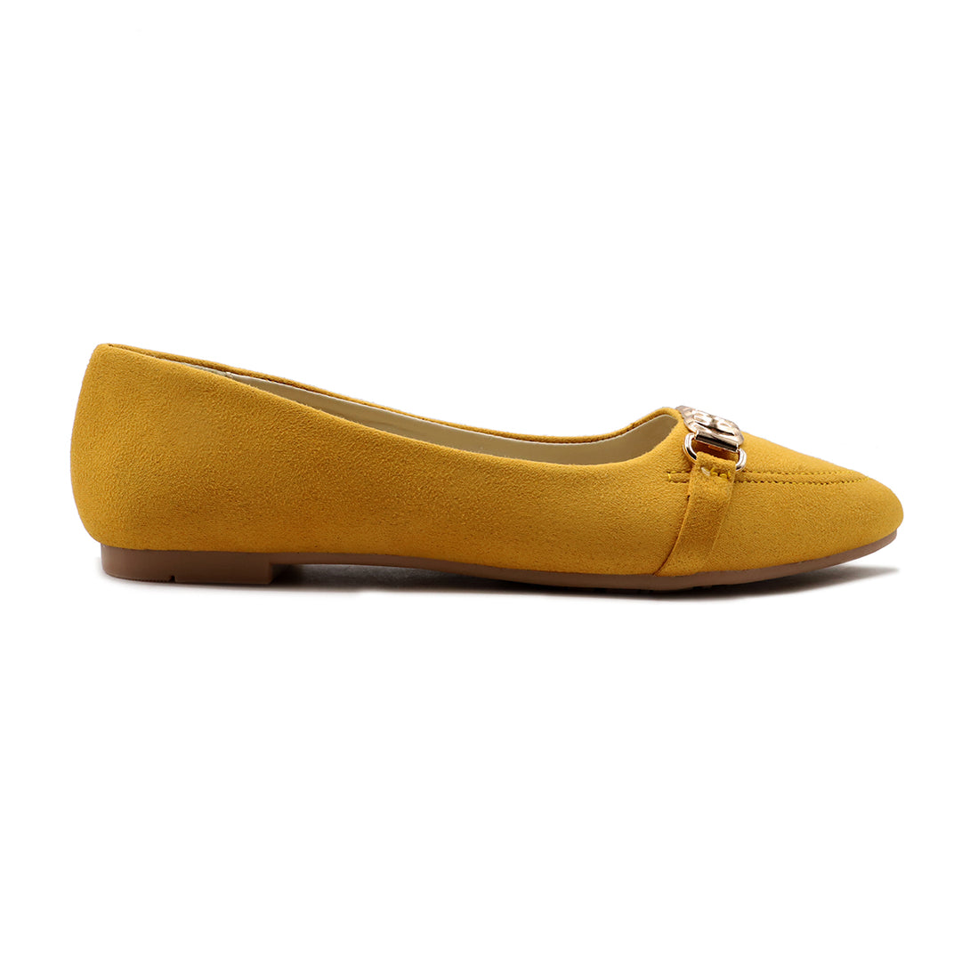 Yellow Casual Pumps L00900015