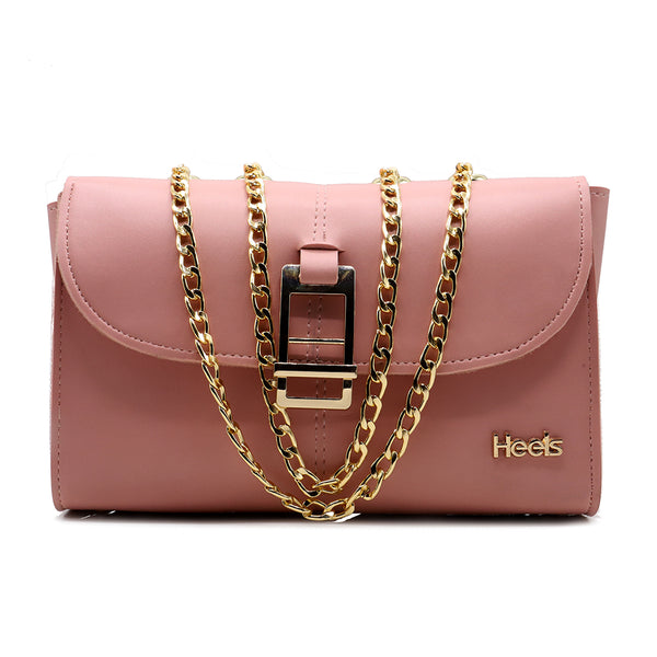 Peach Casual Hand Bag P00P01400