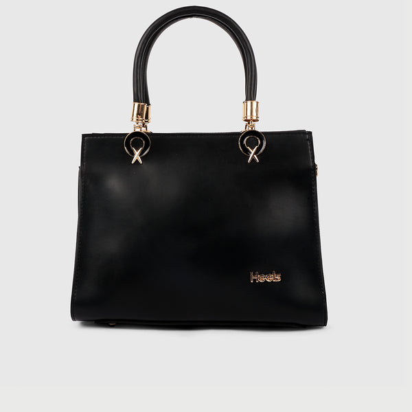 Black Casual Hand Bag P00P01454